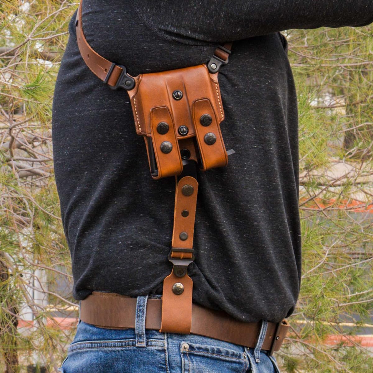 Amazon.com : Galco Horizontal Shoulder System Tie Down Set 2.0 for